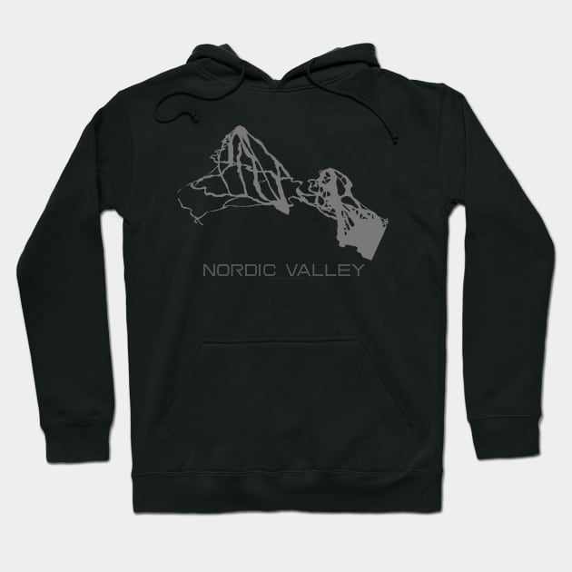 Nordic Valley 3D Hoodie by Mapsynergy